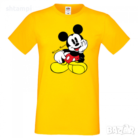 Мъжка тениска Mickey Mouse 1 Подарък,Изненада,Рожден ден, снимка 10 - Тениски - 36576212