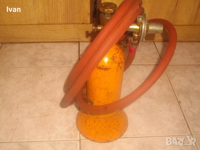 Немска Газова Горелка Пропан-Бутан-С Бутилка/Маркуч/Редуцир Вентил-HASMI-Старо Качество-Отлична, снимка 10 - Други инструменти - 43627910