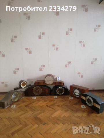 Стари каминни настолни часовници от различни години и часовникари., снимка 2 - Антикварни и старинни предмети - 52017186