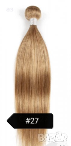 Естествена коса дълга 60 см., снимка 3 - Аксесоари за коса - 25168700