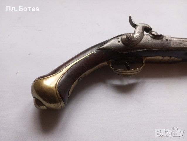 Стар капсулен пистолет , снимка 2 - Антикварни и старинни предмети - 43389553
