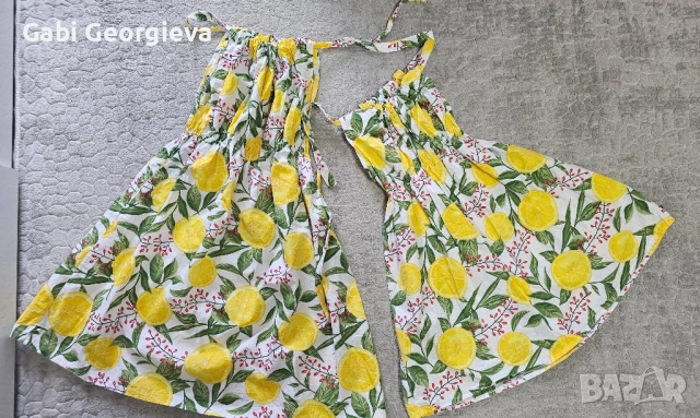 Рокля за мама и дете ,мама S,дете 4-5г