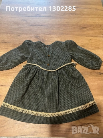 Рокля + обувки, снимка 2 - Детски рокли и поли - 51541003