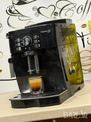 Кафемашина кафе автомат delonghi magnifica S с гаранция