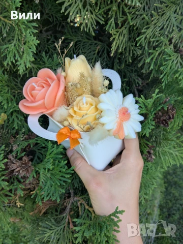 Ароматни свещи и букети с внимание към детайла, снимка 5 - Декорация за дома - 50482298