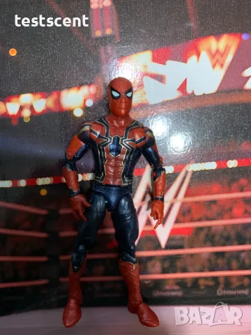 Екшън фигура Spiderman Спайдърмен Avengers Infinity War Marvel Legends Отмъстителите figure, снимка 9 - Фигурки - 49350059