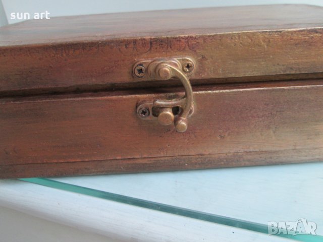 дървена кутия , снимка 6 - Декорация за дома - 33180103