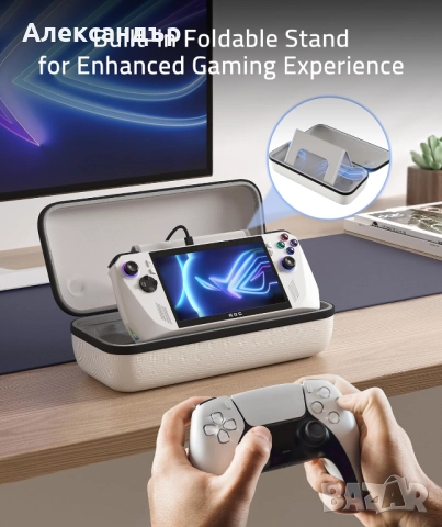 *НОВ* Твърд калъф Syntech за Asus Rog Ally и Rog Ally X, снимка 2 - Аксесоари - 52062314