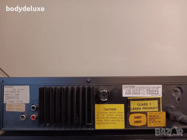 Marantz CD273 компакт диск плейър, снимка 2 - Ресийвъри, усилватели, смесителни пултове - 49025874