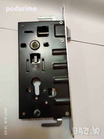 Китайска брава за входни врати, тристранна с кръгли шипове, снимка 4 - Входни врати - 39960049