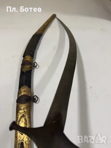 Стар шамшир, ятаган, снимка 15 - Антикварни и старинни предмети - 49977775