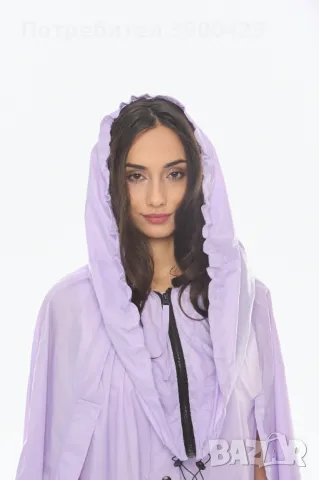 Дамска Пелерина Marty - Люляк, снимка 3 - Рокли - 49723670