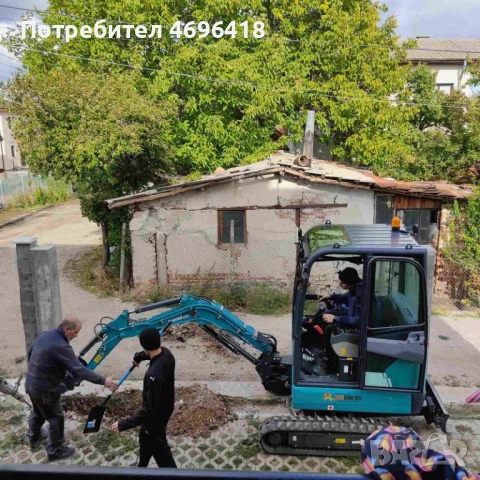 🚜 МИНИ БАГЕР + САМОСВАЛ 3.5 Т – СВОБОДНИ ЧАСОВЕ! 🔥, снимка 12 - Транспортни услуги - 52943573