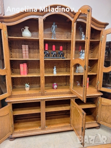 Винтидж трапезен бюфет дъб масив , снимка 5 - Бюфети - 52584040