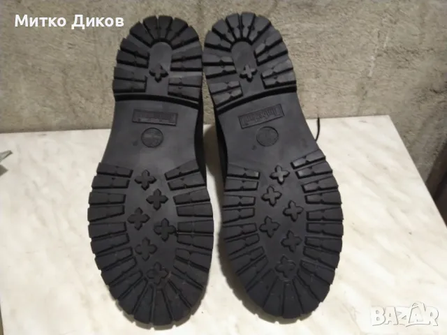 TIMBERLAND 6-инчови естествена кожа класически широки водоустойчиви боти нови №42 стелка 27см , снимка 14 - Мъжки боти - 49069191