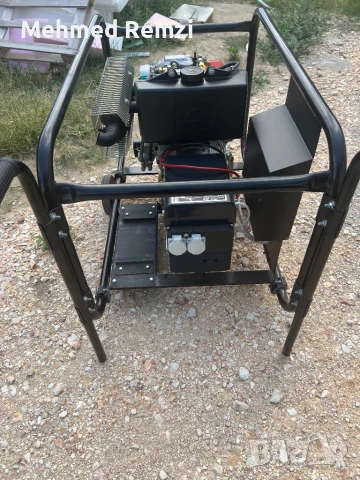 Дизелов монофазен генератор 6.5kw, снимка 4 - Генератори - 51012733