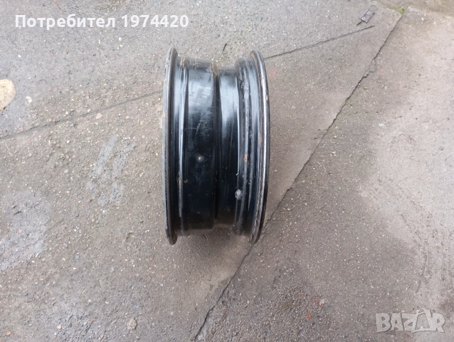 Продавам 4броя джанти железни 4/100/15  за Рено Клио 3 и 4 среден отвор 60.1, снимка 5 - Гуми и джанти - 52591013