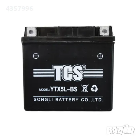  Акумулатор за мотор YTX5L-BS, снимка 2 - Аксесоари и консумативи - 49881026