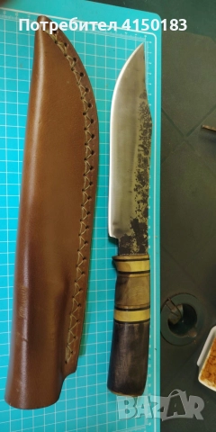 кован нож от ШХ15 , снимка 3 - Ножове - 52860783
