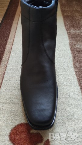 Стилни мъжки боти с изчистена визия! Номер-47, снимка 5 - Мъжки боти - 44103014