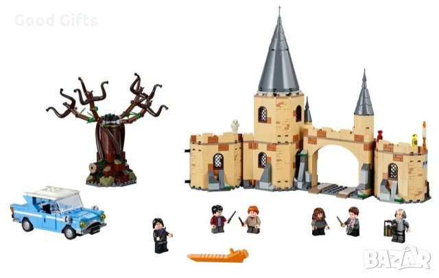 Голям конструктор Хари Потър Harry Potter Hogwarts Whomping Willow, снимка 3 - Конструктори - 43168162