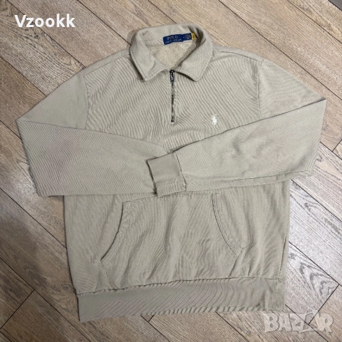 Мъжко горнище Polo Ralph Lauren Loopback Fleece | M размер, снимка 2 - Блузи - 52734065