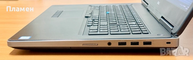 17.3" FHD IPS/Dell Precision 7710/i7-6820HQ/32GB RAM/256GB SSD/Quadro M3000M 4GB, снимка 7 - Лаптопи за работа - 53462507