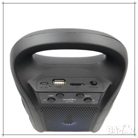 Портативна тонколона GTS-1386, снимка 3 - Bluetooth тонколони - 50913772