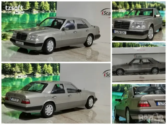 Mercedes-Benz E class (W124) 1989 - iScale 1:18 , снимка 9 - Колекции - 48423832