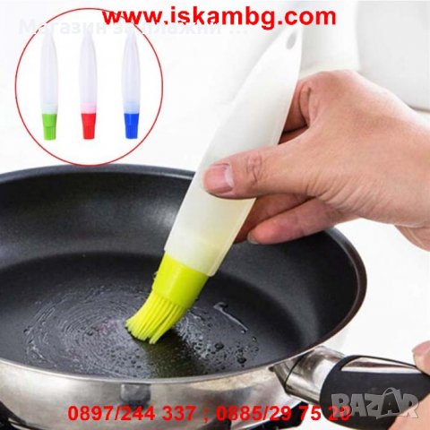 СИЛИКОНОВА ЧЕТКА С ПЪЛНИТЕЛ