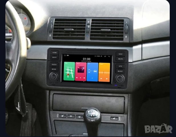 Мултимедия, за BMW E46, 3, Двоен дин, M3, Навигация, плеър, екран Android, 316i, 318, 320, 325, 335, снимка 2 - Аксесоари и консумативи - 43452055