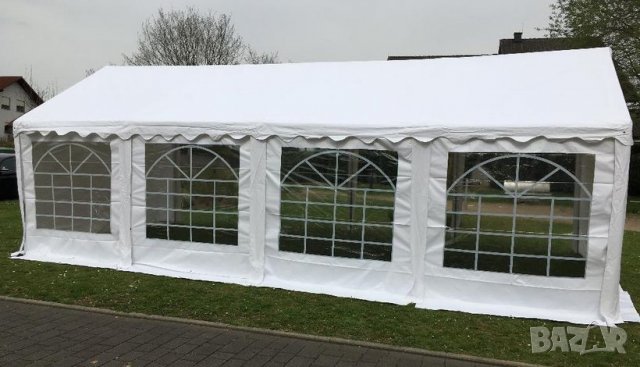 Професионална шатра 6х8м, водоустойчив PVC брезент 500гр/м2
