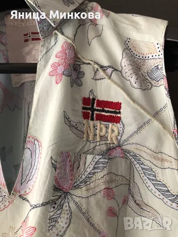 Дамска ризка Napapijri, снимка 2 - Ризи - 49222581