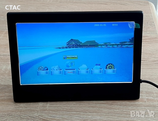 Нова дигитална фоторамка с дистанционно, снимка 3 - Друга електроника - 48925109