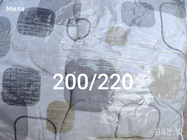 Комплект с олекотена завивка 200/220, снимка 2 - Спално бельо - 52857493