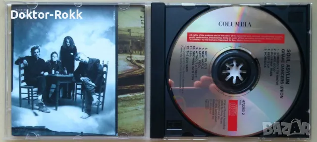 Soul Asylum – Grave Dancers Union 1992 CD, снимка 3 - CD дискове - 49612045