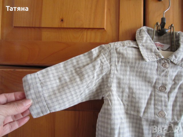 детска  риза  ЕСПРИТ;ризи блузи; дънки; , снимка 2 - Детски ризи - 28760289