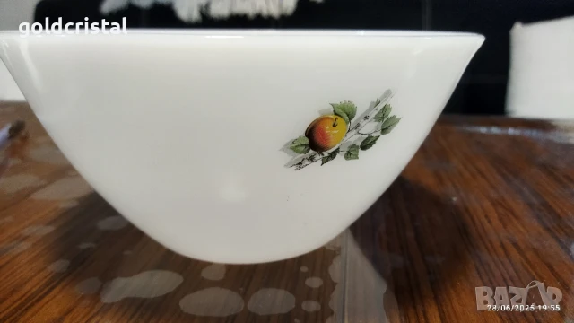 френски аркопал купа , снимка 6 - Антикварни и старинни предмети - 13825330