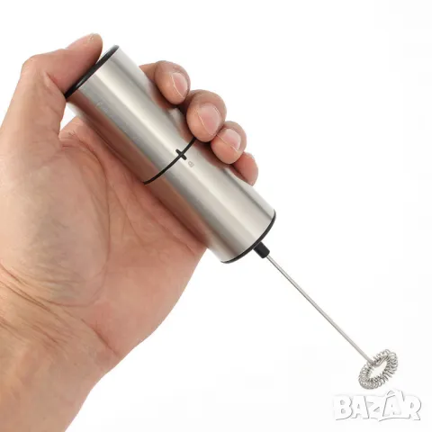 Мини миксер за фрапе от неръждаема стомана, снимка 1