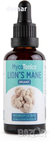 MycoTonics Organic Lion's Mane Течни капки екстракт от лъвска грива, снимка 1 - Хранителни добавки - 43750400