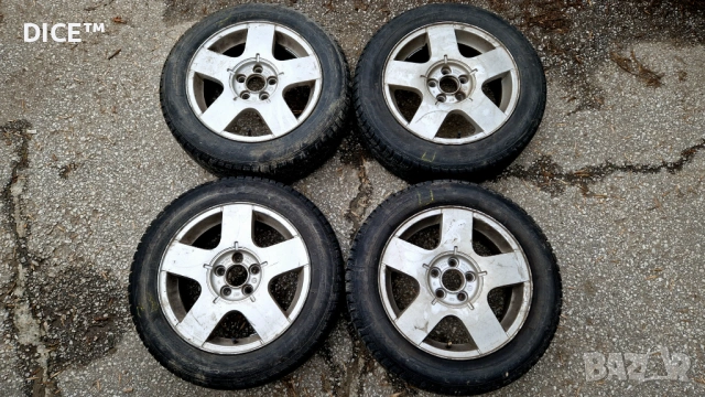 VW Polo 15 5х100 лети джанти Фолксваген Поло 5x100. 185/60/15, снимка 2 - Гуми и джанти - 53452123