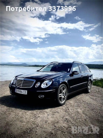 Mercedes-Benz E500 W211 • 5.0 V8 • 306 к.с. • Комби • Газ • ТОП състояние  