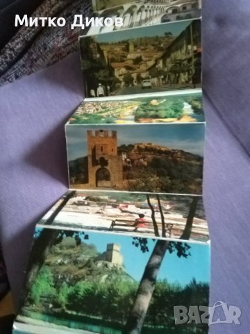 Велико Търново албум 9 броя картички 150х75мм, снимка 4 - Колекции - 43906946