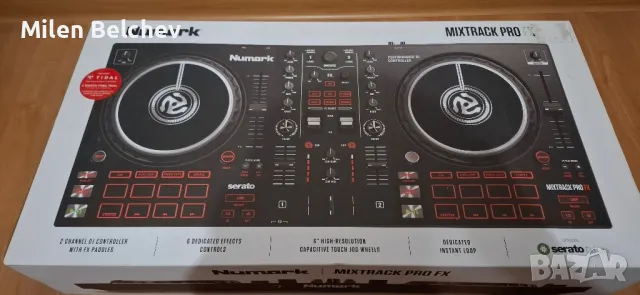 Numark Mixtrack Pro FX, снимка 4 - Ресийвъри, усилватели, смесителни пултове - 47792847