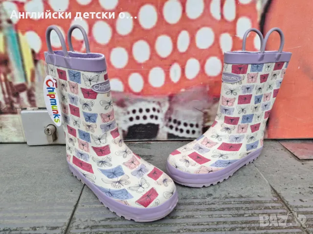 Английски детски гумени ботуши , снимка 2 - Детски боти и ботуши - 49745094