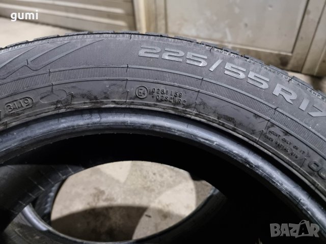 2бр зимни гуми 225/55/17 Nokian V278, снимка 4 - Гуми и джанти - 39149453