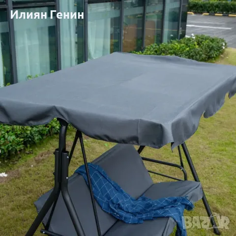 2-местна градинска люлка, снимка 6 - Градински мебели, декорация  - 49822626