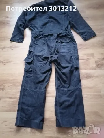 Дебел много плътен гащеризон размер  хл талия 50см., снимка 1