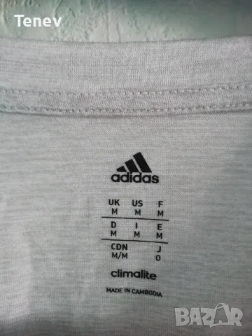 Adidas Climalite M оригинална тениска фланелка Адидас, снимка 5 - Тениски - 47668376