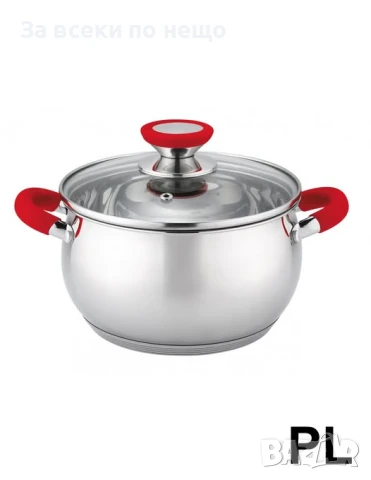 Тенджера Voltz OV51210N18, 18см./2.5л., Неръждаема стомана Код P788, снимка 1